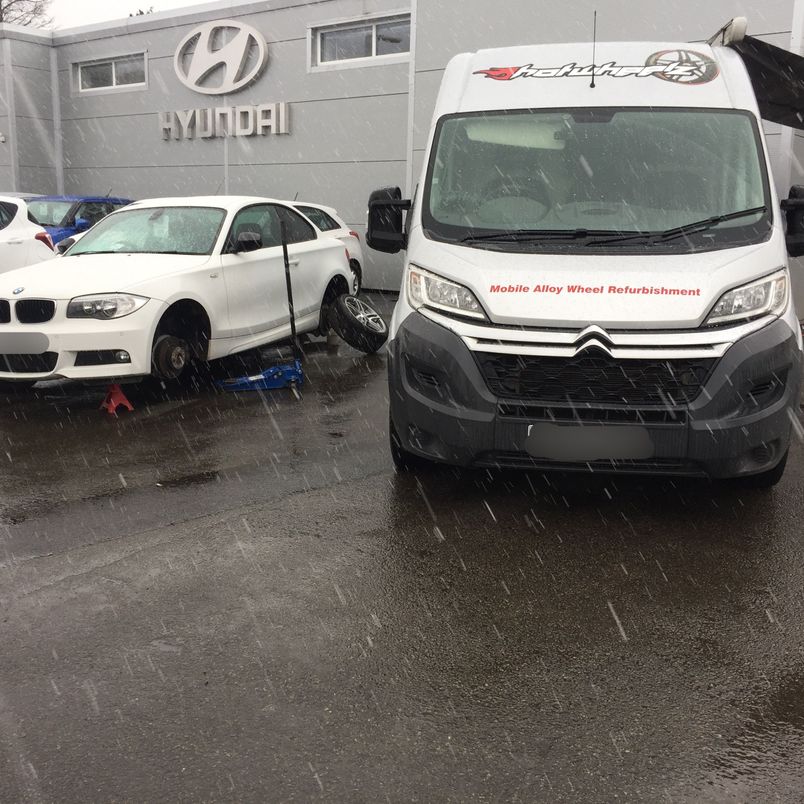come rain or shine the mobile unit is always out