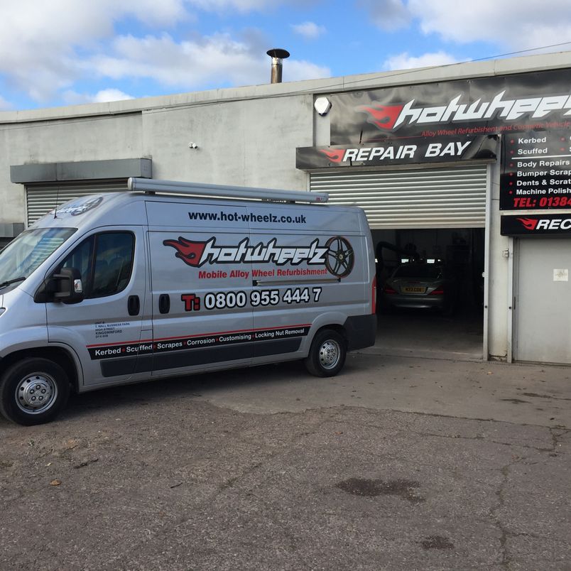 2014 new van but logo stayed the same as we was finally happy with it, also new sign outside unit